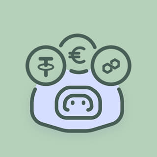 Visuell fremstilling av den andre gevinsten ved kryptovalutaplattformen
